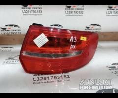 Faro fanale stop posteriore destro audi a3 sportba - 16