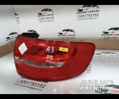 Faro fanale stop posteriore destro audi a3 sportba - 17