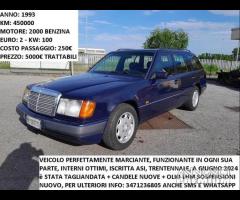 Mercedes W124 200E Sw 1993 ASI LEGGI