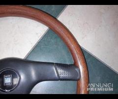 Volante In Pelle + Legno NARDI 3 Razze - 3