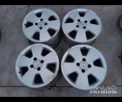 Cerchi In Lega Da 15" Per Opel Corsa C 2005