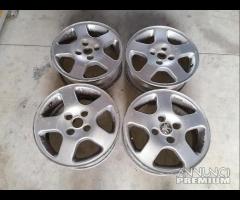 Cerchi In Lega Da 15" Per Peugeot 206 - 207 - 207