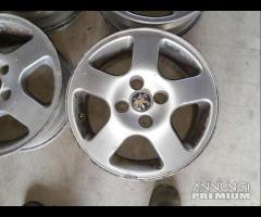 Cerchi In Lega Da 15" Per Peugeot 206 - 207 - 207