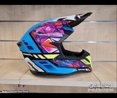 AIROH Casco Cross Wraap - Diamond - Gloss