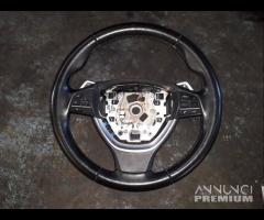 Volante In Pelle Per Bmw Serie 5 F10 Con Paddle - 14