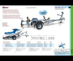 Rimorchio Trasp Imbarcazioni Cresci N6MA-R - 1