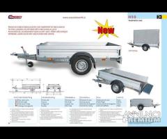 Rimorchio Cresci H10 750/950/1100/1300 Kg