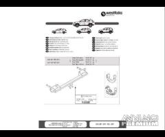 Kit Gancio Traino Vert Westfalia Jeep Renegade