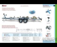 Rimorchio Trasporto Imbarcazioni Cresci N2700R