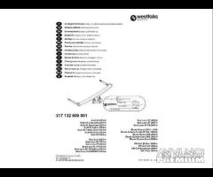 Kit Gancio Estraibile Vert. Westfalia VW T-Roc