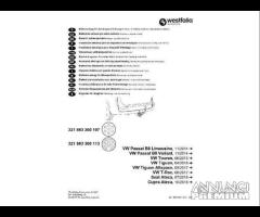 Kit Gancio Estraibile Vert. Westfalia VW T-Roc