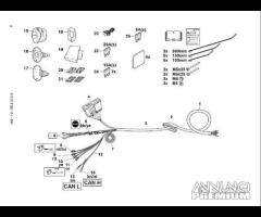 Kit Gancio Traino Vert Westfalia Mercedes Gla, Glb