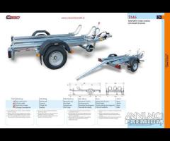 Rimorchio Trasporto 3 moto Cresci TM6 - 4