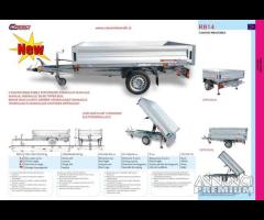 Rimorchio Cresci RB14 Ribaltabile idraulico manual - 1