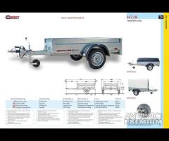 Rimorchio Cresci H7B 750/600/450 Kg - 2