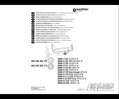 Kit Gancio Traino Vert Westfalia Bmw X3, X4