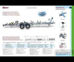 Rimorchio Trasporto Imbarcazioni Cresci N3000L-R