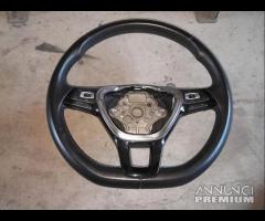 Volante In Pelle Per Volkswagen Golf 7 Con Comandi - 1