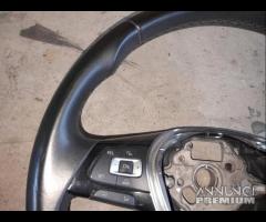 Volante In Pelle Per Volkswagen Golf 7 Con Comandi