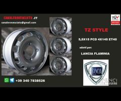 Cerchi tz 5,5x 15 4x145 et40 lancia flaminia