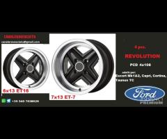 4 cerchi Revo 6x13 7x13 4x108 FORD CITROEN PEUGEOT - 1