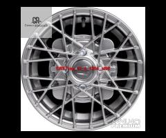 Cerchi ray silver 4,5x 12 4x98 fiat 126 600 900 - 3