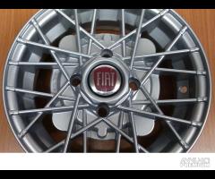 Cerchi ray silver 4,5x 12 4x98 fiat 126 600 900 - 7