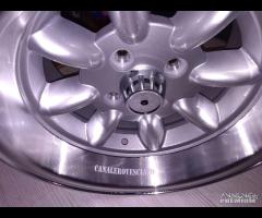 Cerchi minilite 7x 13 4x108 et-7 ford capri taunus - 9