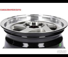 Cerchi Turbo II 6x14 4x98 et25 Fiat Lancia Alfa - 11