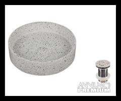 Lavabo da appoggio Stracciatella Elpis Art. CS-000 - 1