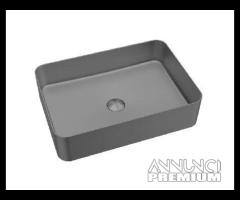 Lavabo da appoggio Gun Metal Venus Art. 4376F-GM K - 2