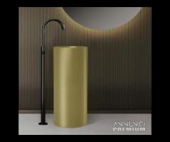 Lavabo da Terra Drenaggio Lat. Oro Art.4609F-LG-BC - 1