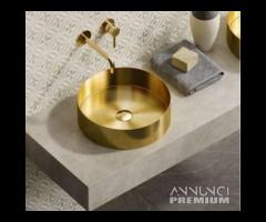 Lavabo da appoggio Oro Venus Art.BB6802-BG Karag - 1