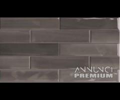 Piastrella 7,3x30 Shadebrick Dark Ceramica Sant'Ag