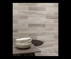 Piastrella 7,3x30 Shadebrick Taupe Ceramica Sant'A