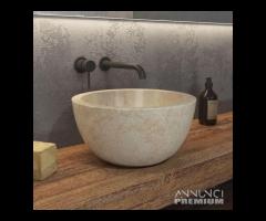 Lavabo In Pietra Leyla SBP Cream Karag - 1