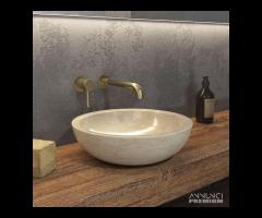 Lavabo In Pietra Elena SBP Cream Karag - 1