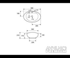 Lavabo Da Appoggio LT 3073 Karag - 2