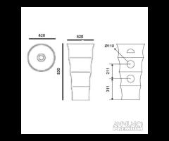 Lavabo Da Terra Louvre G-309 Karag