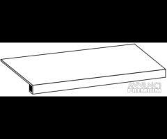 Gradone 33x90 Set Dress White Sant'Agostino - 1