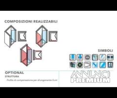 Box Doccia SWEET 6 mm Codice CDBL 38 TRASPARENTE - 2