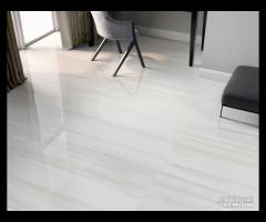 Piastrella 25X75 Bianco Lasa Wall S.Agostino