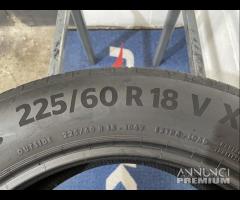 4 gomme 225/60 R18. Continental Estive 80% - 2022