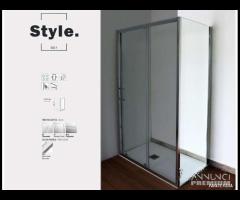 Box Doccia 68X70 STE F 70 Parete Fissa Style Ocean - 1