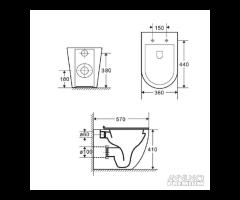 Igienici Serie Rimless Milos Karag