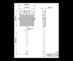 Cassetta incasso T111-001 - 2