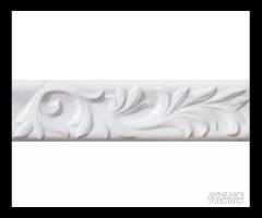 Listello 6,5x25 bianco statuario Sant'Agostino