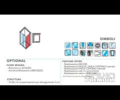 Box Doccia Linea Modern 8 mm CODICE. CD54