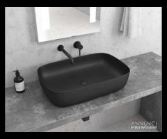 Lavabo da appoggio Nero Opaco Art. LT 2143-PMB Kar