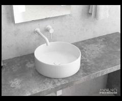 Lavabo da appoggio Bianco Opaco Art.LT 3134-MMW Ka - 1